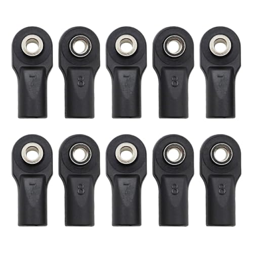 wueiooskj 10 stück RC Auto 1/10 M4 Spurstangenkopf Kugelgelenk Link Ball Kopf Halter M4 Kugelgelenk Für RC Auto RC Auto, Typ 2 wueiooskj 10 stück RC Auto 1/10 M4 Spurstangenkopf Kugelgelenk Link Ball Kopf Halter M4 Kugelgelenk Für RC Auto RC Auto, Typ 2 von wueiooskj