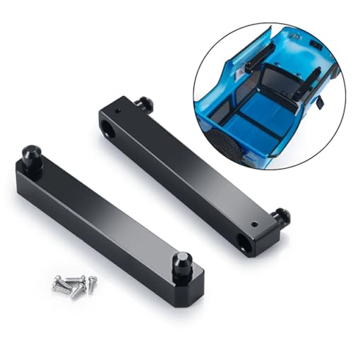 wueiooskj 2 stücke Aluminium Legierung Gegengewicht Für 1/18 Jimny Crawler Heavy Duty Schwarz RC Auto Zubehör Ersatzteile RC Upgrade Teil von wueiooskj