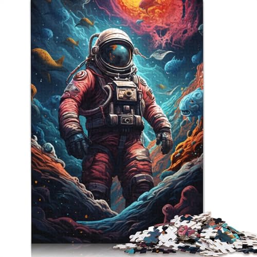 Lustiges Puzzle für Erwachsene 1000 Teile Begegnung mit Wundern Puzzles für Papierpuzzles pädagogisches Spielzeug zum Stressabbau Puzzle 1000 Teile (38 x 26 cm) von wuzihanptpt