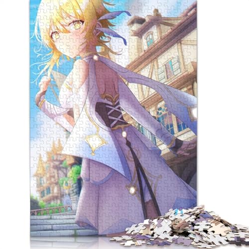 Puzzle „Genshin Impact“ 1000 Teile Holzpuzzle für Erwachsene und Kinder tolles Geschenk für Erwachsene 1000 Teile (75 x 50 cm) von wuzihanptpt