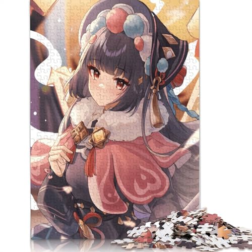 Puzzle „Genshin Impact“ 1000 Teile Holzpuzzle für Erwachsene und Kinder tolles Geschenk für Erwachsene 1000 Teile (75 x 50 cm) von wuzihanptpt