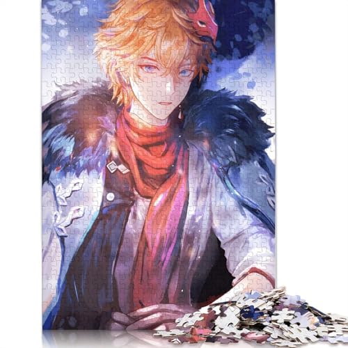 Puzzle 1000 Teile Genshin Impact Puzzles für Erwachsene Holzpuzzles Lernspiele für Erwachsene und Kinder 1000 Teile (75 x 50 cm) von wuzihanptpt