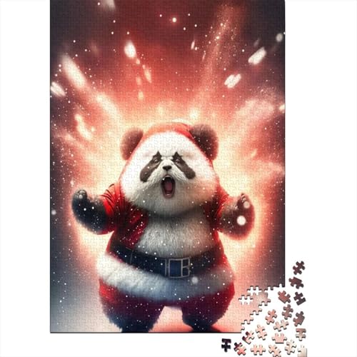 Puzzle Panda Puzzles für Erwachsene 500 Holzpuzzle für Erwachsene & Jugendliche Puzzles für Erwachsene Geschenke 500 Teile (52x38cm) von wuzihanptpt