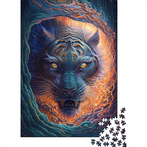 Puzzle für Erwachsene 1000 Teile Luchs 1000 Teile Puzzle Holzpuzzle für Erwachsene und Jugendliche ab 14 Jahren 1000 Teile Puzzle Geschenke 1000 Teile (75x50cm) von wuzihanptpt