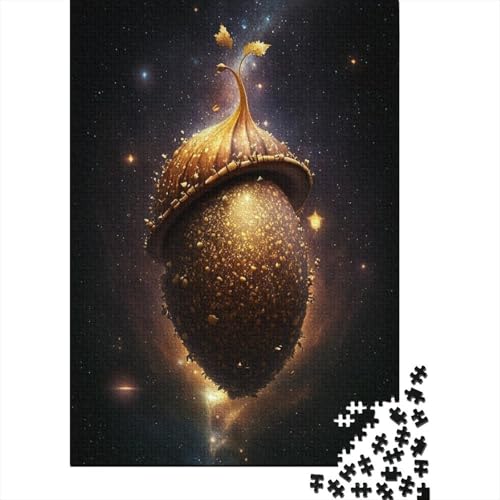 Puzzle für Erwachsene 1000 Teile kosmische Tannenzapfen Puzzle für Erwachsene Holzpuzzle Lernspielzeug 1000 Teile (75 x 50 cm) von wuzihanptpt