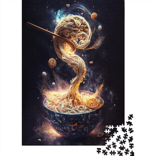 Puzzle für Erwachsene 500 Stück Sternenhimmel-Küchen-Puzzles für Erwachsene Holzpuzzle Lernspielzeug 500 Teile (52 x 38 cm) von wuzihanptpt