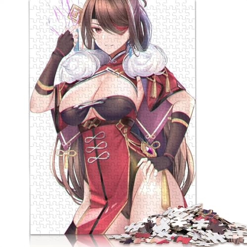 Puzzle für Erwachsene Genshin Impact 1000 Teile Puzzle aus Papier Puzzle für Erwachsene und Kinder ab einem Alter von 10 Jahren anspruchsvolle Puzzles für Erwachsene 1000 Teile (38 x 26 cm) von wuzihanptpt