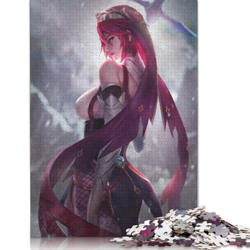 Puzzle für Erwachsene Genshin Impact 1000 Teile Puzzle aus Papier Puzzle für Erwachsene und Kinder ab einem Alter von 10 Jahren anspruchsvolle Puzzles für Erwachsene 1000 Teile (38 x 26 cm) von wuzihanptpt