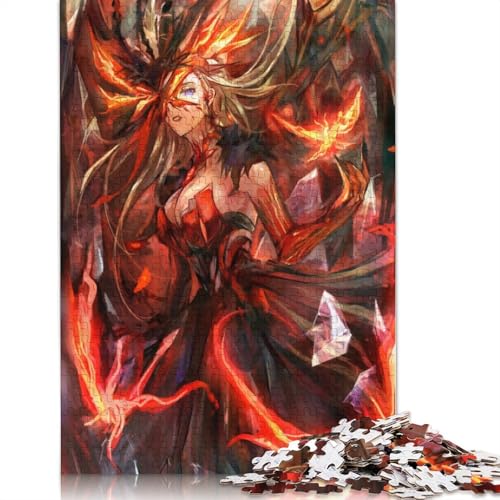 Puzzle für Erwachsene Genshin Impact La Signora 1000 Teile Puzzle für Erwachsene und Familien Papierpuzzle Lernspiel 1000 Teile (38 x 26 cm) von wuzihanptpt