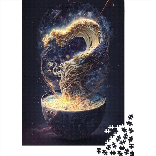 Puzzle für Erwachsene Sternenhimmel-Küche 500-teiliges Puzzle Holzpuzzle für Erwachsene und Jugendliche ab 12 Jahren Lernspielzeug Familienspiele 500 Teile (52 x 38 cm) von wuzihanptpt