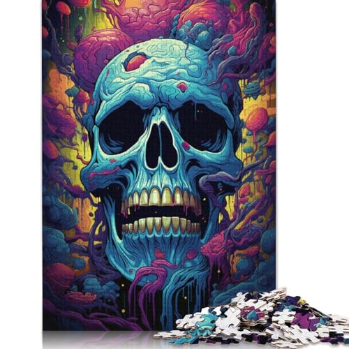 Puzzle für Erwachsene mit 1000 Teilen Farbmonster-Puzzle für Erwachsene Papierpuzzle Spielzeug Wanddekoration 1000 Teile (38 x 26 cm) von wuzihanptpt