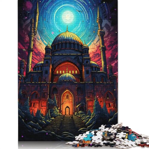 Puzzle für Erwachsene mit 1000 Teilen Türkiye Hagia Sophia Puzzle für Erwachsene Papierpuzzle Spielzeug Wanddekoration 1000 Teile (38 x 26 cm) von wuzihanptpt