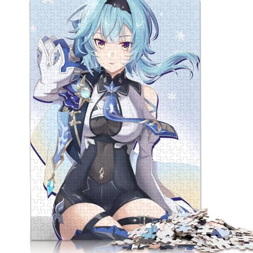 Puzzle für Genshin Impact EULA Lawrence 1000 Teile Puzzle aus Papier Puzzles für Erwachsene und Kinder ab Jahren Lernspiel Herausforderungsspielzeug 1000 Teile (38 x 26 cm) von wuzihanptpt