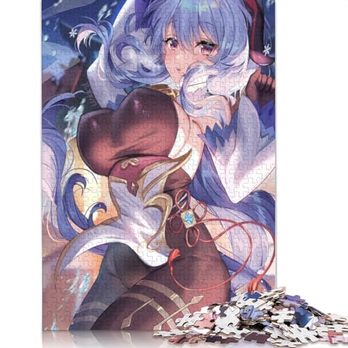 Puzzles für Genshin Impact 1000 Teile Papierpuzzle für Erwachsene und Kinder ab Jahren Unterhaltung 1000 Teile (38 x 26 cm) von wuzihanptpt