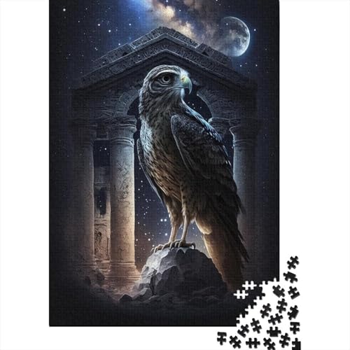 Puzzles mit 300 Teilen Adler-Puzzle für Erwachsene Holzbrett-Puzzles Weihnachts-Puzzle-Geschenke 300 Teile (40 x 28 cm) von wuzihanptpt