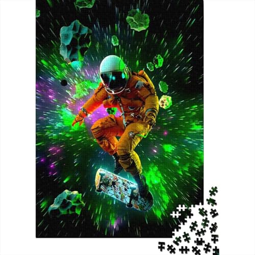 Teenager-Puzzle „Weltraum“ 500-teiliges Puzzle für Erwachsene und Teenager Holzpuzzle für Erwachsene und Teenager Geschenk zum Geburtstag 500 Teile (52 x 38 cm) von wuzihanptpt