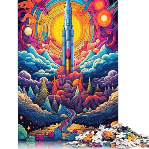 für Erwachsene 1000-teiliges Puzzle Geschenke Brillante Raketen-Puzzles Papierpuzzles pädagogisches Stressabbau-Spielzeug Puzzle 1000-teilig (38 x 26 cm) von wuzihanptpt