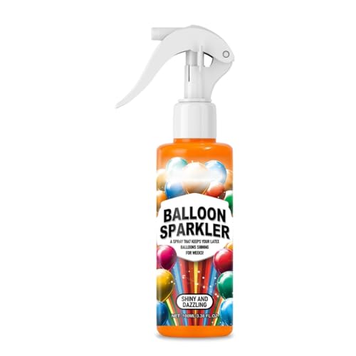 100 ml Ballon-Glanzverstärker, wasserfester Ballon-Aufheller, helles Spray für Geburtstags- und Festival-Dekoration von xbiez