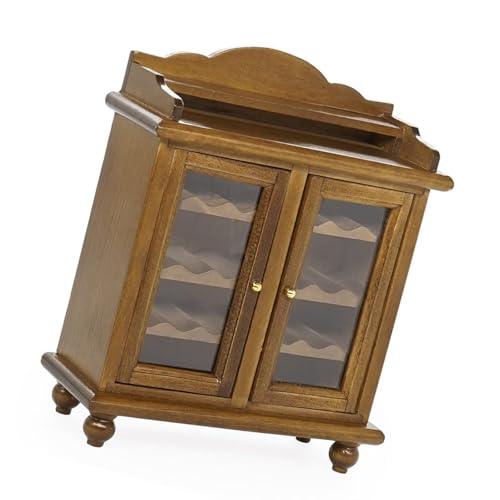 Realistische Miniatur-Weinschrank-Maßstab, Möbel für 1/12 Puppenhäuser und Miniatur-Modell, Handwerksprojekt, Szene, Display, Puppenhäuser, Dekoration Realistische Miniatur-Weinschrank-Maßstab, Möbel für 1/12 Puppenhäuser und Miniatur-Modell, Handwerksprojekt, Szene, Display, Puppenhäuser, Dekoration von xbiez
