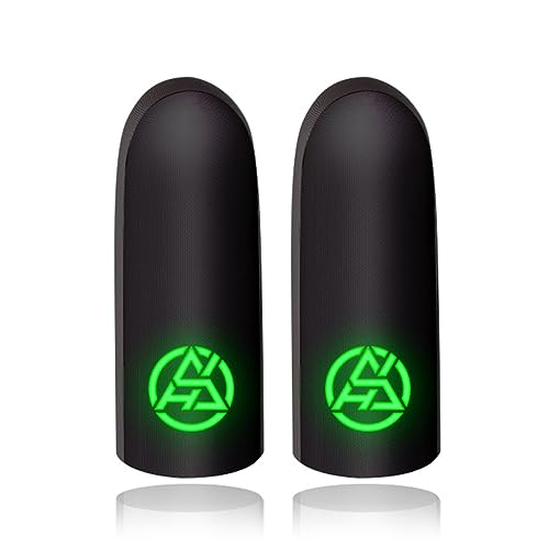 xbiez 1 Paar Gamer-Hülle, schweißfest, Dedales, Gamer-Fingerabdeckung, Touch-Screen-Fingerspitzen-Hülle für mobile Spiele, Spielzubehör xbiez 1 Paar Gamer-Hülle, schweißfest, Dedales, Gamer-Fingerabdeckung, Touch-Screen-Fingerspitzen-Hülle für mobile Spiele, Spielzubehör von xbiez