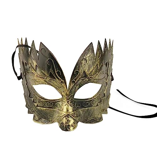 xbiez Antike Maskerade Ball-Maske Halloween Karneval Cosplay Party Maske Halbgesicht Requisiten von xbiez