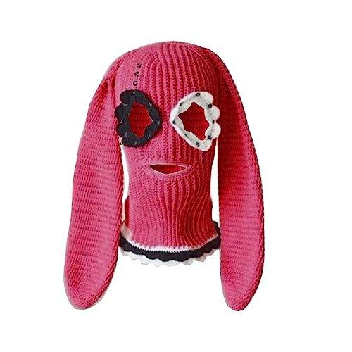 xbiez BunnyBalaclava Halloween Sturmhaube Lustig Lange Hasenohr Hut Hasenohren Sturmhaube Beanies Hut Lange Hasenohren Hut von xbiez