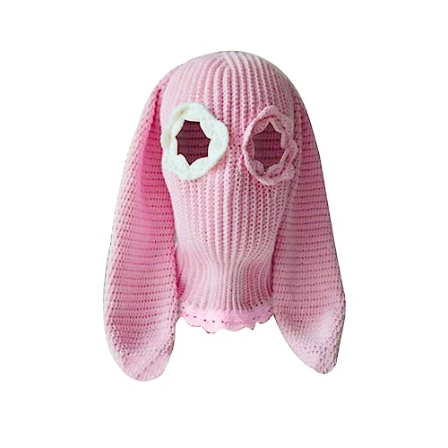 xbiez BunnyBalaclava Halloween Sturmhaube Lustig Lange Hasenohr Hut Hasenohren Sturmhaube Beanies Hut Lange Hasenohren Hut von xbiez