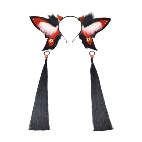 xbiez Cartoon-Tierohren-Kostüm-Accessoire, Festival, Cosplay, Party, Stirnband, Haarschmuck für Partys und Feiertage, einzigartige Kostüm-Kopfbedeckung xbiez Cartoon-Tierohren-Kostüm-Accessoire, Festival, Cosplay, Party, Stirnband, Haarschmuck für Partys und Feiertage, einzigartige Kostüm-Kopfbedeckung von xbiez