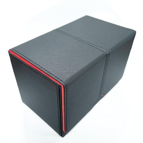 xbiez PU Leder Deck Kartenbox Kartendeck Case Karten Box Magnetische Spielkarten Deck Card Aufbewahrungsbox für Spielkarten Aufbewahrung von xbiez