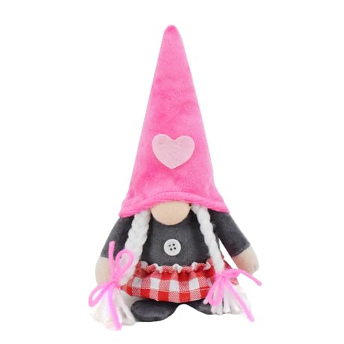 xbiez Plushie Facelessed Toy Decoration Enhancing Valentine's Day Plushie Toy Decorations Stuffed Ornament 1PC von xbiez