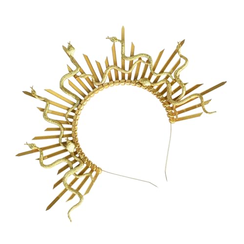 xbiez Schlangen-Haarband, Halloween, Schlangen-Stirnband, Maskeraden, Party, Dressinup, Zubehör, Themen-Versammlung, Kopfbedeckung xbiez Schlangen-Haarband, Halloween, Schlangen-Stirnband, Maskeraden, Party, Dressinup, Zubehör, Themen-Versammlung, Kopfbedeckung von xbiez