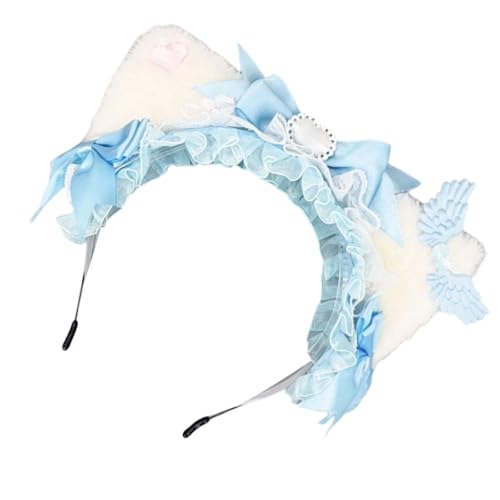 xbiez Schleifenhaarbänder für Fotostudio, Halloween, auffällige Requisiten für Ostern, bezaubernde Party, Alltag, Kopfbedeckung, Rollenspiel, Party-Stirnband xbiez Schleifenhaarbänder für Fotostudio, Halloween, auffällige Requisiten für Ostern, bezaubernde Party, Alltag, Kopfbedeckung, Rollenspiel, Party-Stirnband von xbiez