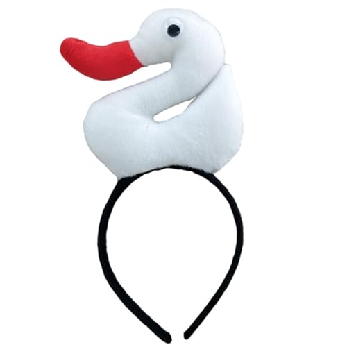 xbiez Stilvolles Enten-Stirnband für Mädchen und Jungen, Cartoon-Haarband, lustiges und langlebiges Haar-Accessoire von xbiez