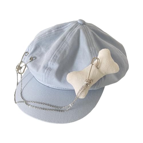 xbiez Trendige Baskenmütze, Unisex, Kopfbedeckung, Accessoire für Damen und Herren, Cabbie-Hut für Halloween, Cosplay xbiez Trendige Baskenmütze, Unisex, Kopfbedeckung, Accessoire für Damen und Herren, Cabbie-Hut für Halloween, Cosplay von xbiez