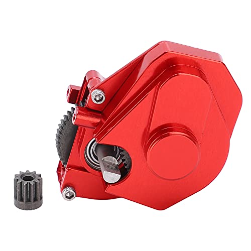 xctopest Getriebe-Upgrade-Teile aus Aluminiumlegierung, Emulationsmodell, ferngesteuertes Auto, Axial SCX24 90081 (Red) von xctopest