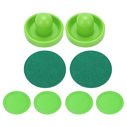 xctopest Hockey Pushers Pucks Set, Air Hockey Pucks aus Kunststoff, Flanell, hart und dick, Filzfunktion, praktisch, Air Hockey Filzpads für Spieltische, Goalies Header Kit von xctopest