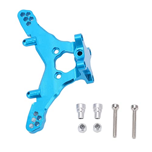 xctopest RC Metal Heavy Duty Aluminium Rear Shock Tower Upgrade für LOSI Mini T 2.0 RC Stadium Truck Blau von xctopest