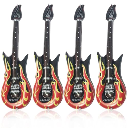 Aufblasbare Gitarre,Luftgitarren zum Aufblasen,Luftgitarre,Auf zum Karneval Kinder Aufblasbar,Erwachsene Balloon Dekoration,e Spielzeug,Flammen Musik Musikinstrumente Gitarren (4) Aufblasbare Gitarre,Luftgitarren zum Aufblasen,Luftgitarre,Auf zum Karneval Kinder Aufblasbar,Erwachsene Balloon Dekoration,e Spielzeug,Flammen Musik Musikinstrumente Gitarren (4) von xianshi
