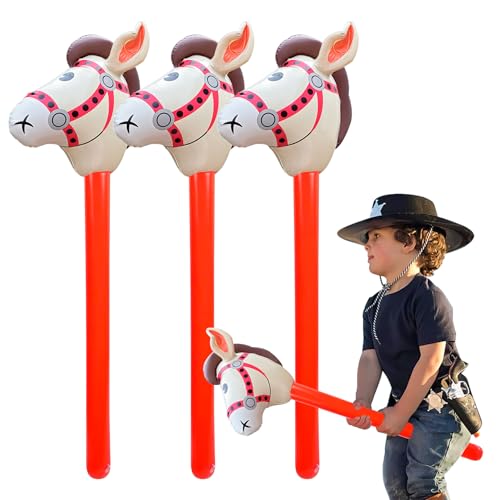 xianshi 3 Stück Hobby Horse,Steckenpferd,für Kinder Pferde,Stockpferd Aufblasbaren Aufblasbares,Hors Bastelset Hobbyhorse,Horsing Pferd Pferdekopf,Pferdespielzeug Steckenpferde (Kaffeefarbe) xianshi 3 Stück Hobby Horse,Steckenpferd,für Kinder Pferde,Stockpferd Aufblasbaren Aufblasbares,Hors Bastelset Hobbyhorse,Horsing Pferd Pferdekopf,Pferdespielzeug Steckenpferde (Kaffeefarbe) von xianshi