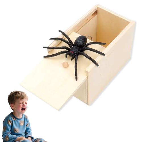 Spinne,Scherzartikel,Spider Prank Box,Spinnen Spielzeug Halloween,Mit Holz Streich Erschrecken,Kinder Scare Spinner,Spinnenbox Toy Geschenkbox,Spinnen-Streich-Box Täuschend Widerlich üBerraschungsbox Spinne,Scherzartikel,Spider Prank Box,Spinnen Spielzeug Halloween,Mit Holz Streich Erschrecken,Kinder Scare Spinner,Spinnenbox Toy Geschenkbox,Spinnen-Streich-Box Täuschend Widerlich üBerraschungsbox von xianshi