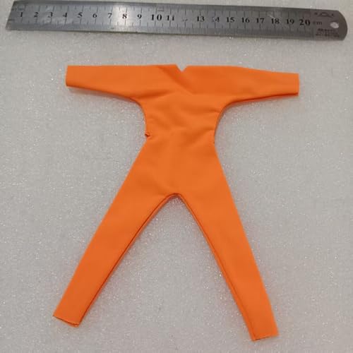 [Keine Figur] 1/12 männliche Soldatenkleidung, Jumpsuit, Modell für 15,2 cm Muff Toys ADAM WWE (orangefarbenes Stoff) von ximitoy