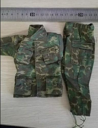 ximitoy 1/6 Maßstab Soldat Dschungel Camouflage Anzugjacke + Hose Modell für 30,5 cm männliche Puppe von ximitoy