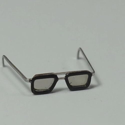 ximitoy Modischer Soldatenbrille im Maßstab 1:12, Modell für 15,2 cm große Figur (B) von ximitoy