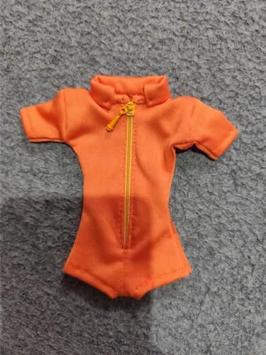 ximitoy Orange 1/6 weibliche Soldatenkleidung, Strumpfhose, Overall, Modell für 30,5 cm große Figur von ximitoy