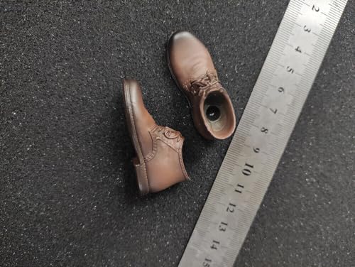 Q4-23 Toy Center 1/6th Male Brown Shoes Model for 30.5 cm Figure von ximitoy