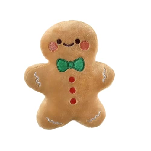 Weihnachtskissen Lebkuchenmann Plüsch Weihnachtspuppe Weihnachtsbär Weicher Plüsch Weihnachten Weihnachtsbaum Lebkuchenhaus Puppe Kinder Ragdoll Dekoration Geschenk Für Kinder von xinrongda