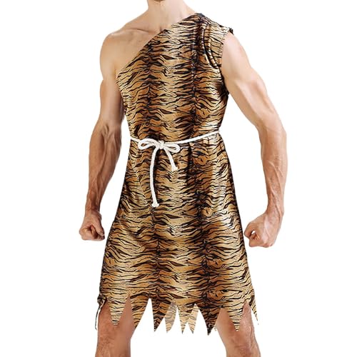 xowwyue Höhlenmensch Kostüm Lustige Höhlenkostüm Für Erwachsene, Steinzeit Leopard Print Kostüm Steinzeitmann Neandertaler Höhlenmensch Verkleidung Für Damen Und Herren xowwyue Höhlenmensch Kostüm Lustige Höhlenkostüm Für Erwachsene, Steinzeit Leopard Print Kostüm Steinzeitmann Neandertaler Höhlenmensch Verkleidung Für Damen Und Herren von xowwyue