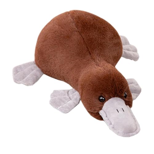 xowwyue Schnabeltier Plüschtier Süße Schnabeltier Kuscheltier Realistisches Entenschnabel Stofftier Für Erwachsene, Kinder Und Mädchen, Plüschtier 39 cm von xowwyue