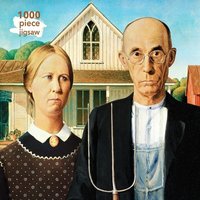 American Gothic (Puzzle) von Brown Trout-Auslieferer Flechsig