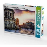 CALVENDO Puzzle Dresden 2017 / Geburtstagskalender 'Semperoper Dresden' 1000 Teile Lege-Größe 64 x 48 cm Foto-Puzzle Bild von Dirk Meutzner von xxx